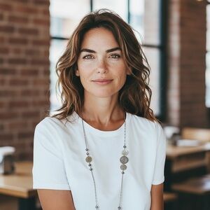 ✨ BROSWAY ITALIA STAINLESS STEEL FILIGREE STATEMENT NECKLACE ✨